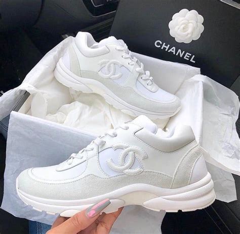 chanel white shoes|all white chanel shoes.